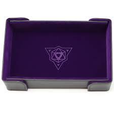 Die Hard Magnetic Rectangle Tray w/ Purple Velvet